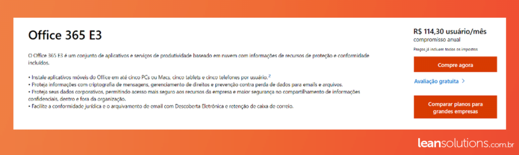 Como criar uma conta de avaliação do Microsoft 365 empresarial?